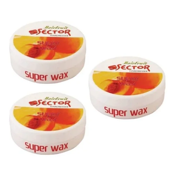 Sector Hairmate Superwax Strong Güçlü Turuncu Wax 150 Ml 3 Adet - Görsel 3