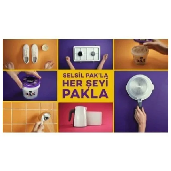 Selsil 500 Gr Pak Genel Amaçlı Temizleme Kremi X 2 Adet - Görsel 4