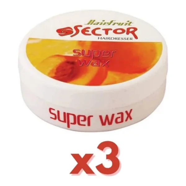 Sector Hairmate Superwax Strong Güçlü Turuncu Wax 150 Ml 3 Adet - Görsel 4