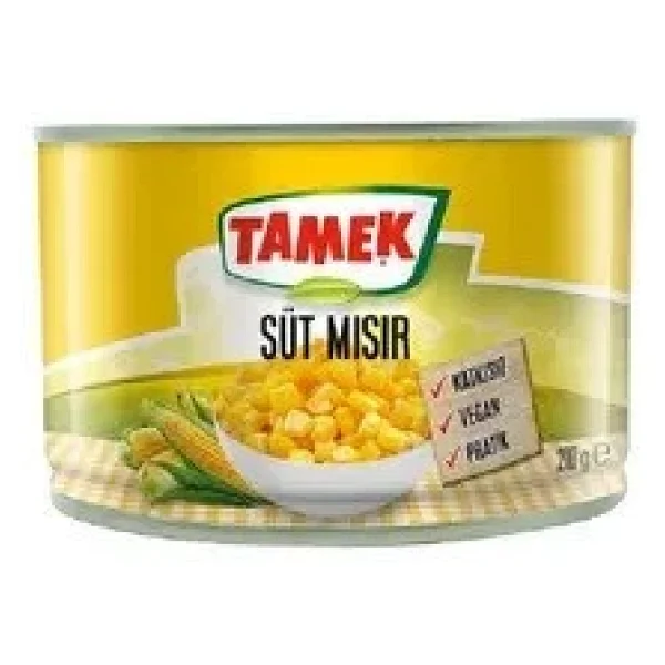 Tamek Mısır Konservesi 3x210 Gr X 3 Adet - Görsel 5