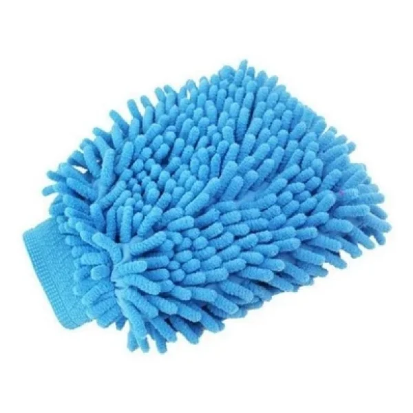 Mikrofiber Araç Yıkama Eldiveni Çizmez Oto Motorsiklet Bakım Süngeri Araba Temizleme Bezi Mop Havlu - Görsel 5