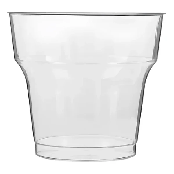 Omeyva 26 Cm. Plastik Mika Şeffaf Sorfa Piknik Seti - 72 Kişilik Tabak Bardak Çatal Kaşık Takımı - Görsel 5
