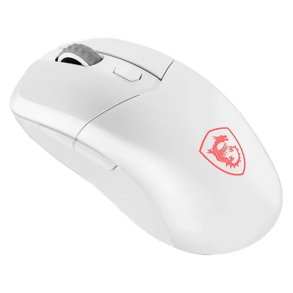 Msı Versa 300 Wireless Beyaz RGB Şarjlı Optik Kablolu/Kablosuz Oyuncu Mouse - Görsel 3
