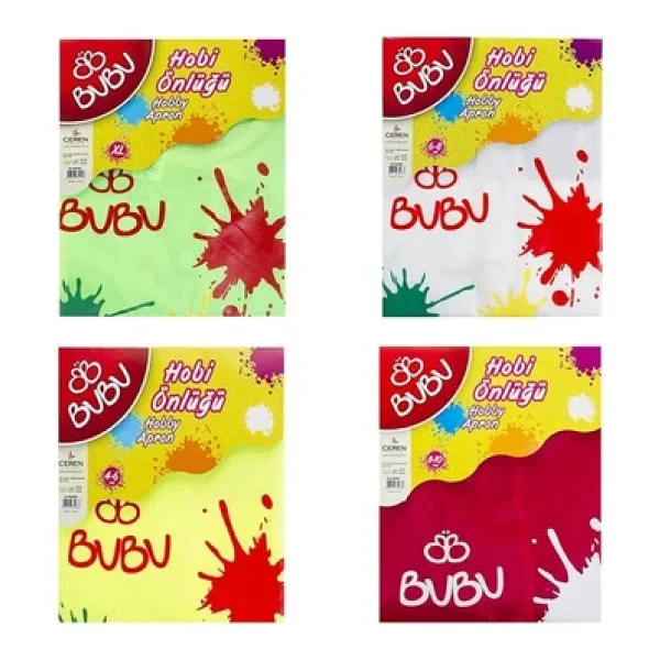 Bubu 8-10 Yaş Boyama Önlüğü - Görsel 4