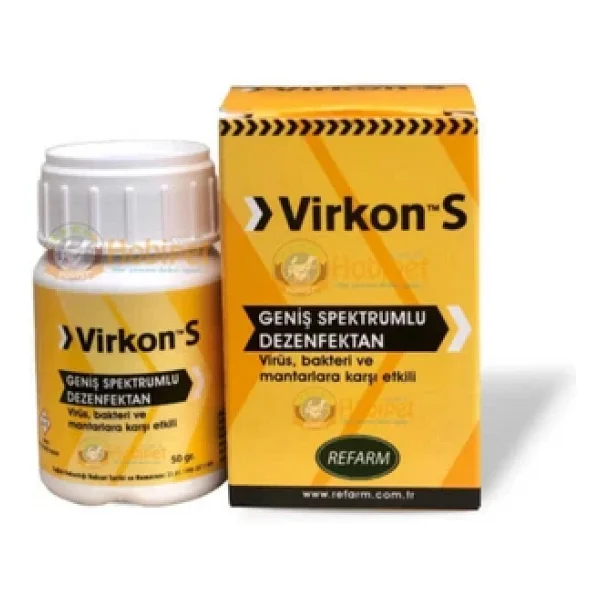 Virkon S Geniş Spektrumlu 50 Gr Dezenfektan - Görsel 8
