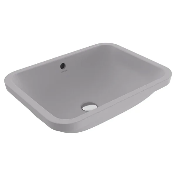 Bocchi Scala 1006-006-0125 55 Cm Mat Gri Tezgah Altı Lavabo - Görsel 5
