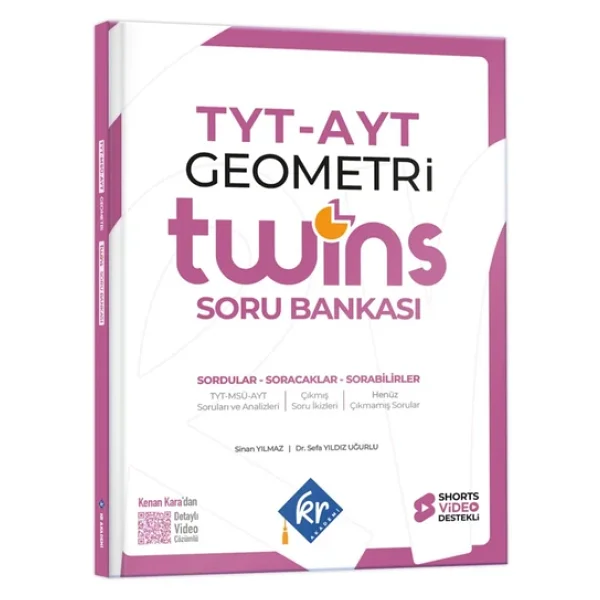 Kr Akademi Yayınları Tyt-Ayt Twins Geometri Soru Bankası - Görsel 5