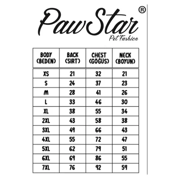 Pawstar Pembe Paris Küçük Irk Köpek Ceketi - Görsel 9