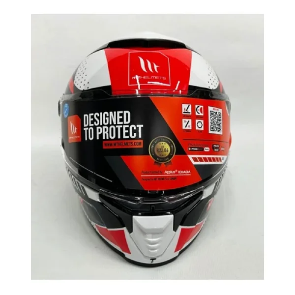 MT Thunder 4 SV Luminence Full Face Motor Kaskı - Görsel 10