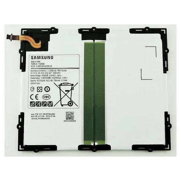 Samsung Galaxy Tab A Sm-T580 T585 Tablet Batarya Pil Eb-Bt585abe - Görsel 3