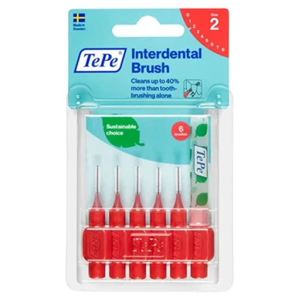 Tepe Original Kırmızı 0.5 Mm 6'lı Arayüz Fırçası - Görsel 3