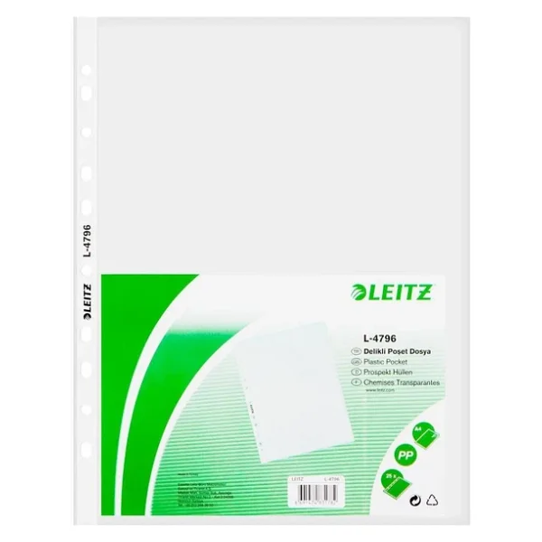 Leıtz Delıklı Poset Dosya A4 25 Lı (4796t) - Görsel 3