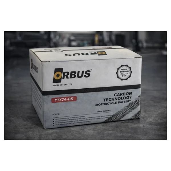 Orbus Ytx7a-Bs 12 V 7 Ah Motosiklet Aküsü - Görsel 4