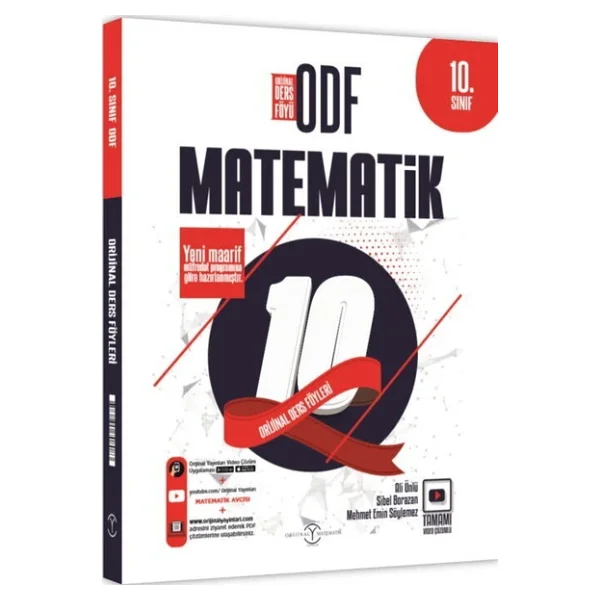 Orijinal Yayınları 10. Sınıf Matematik Odf Kdt Seti - Görsel 6