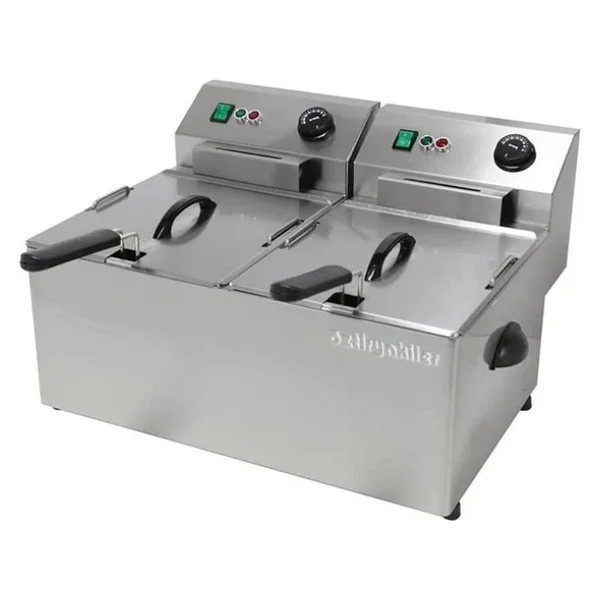 Öztiryakiler Ef8d 8+8 Lt Elektrikli Endüstriyel Fritöz - Görsel 3