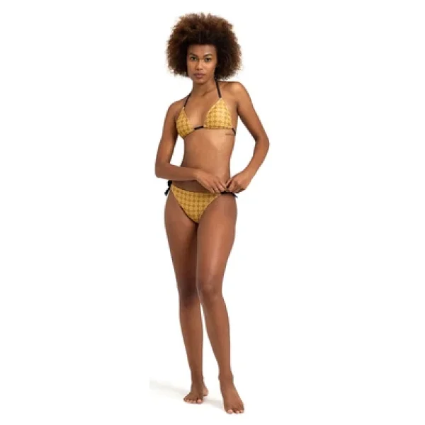 Arena 50th Gold Triangle Kadın Sarı Yüzücü Bikini 006184 - Görsel 5