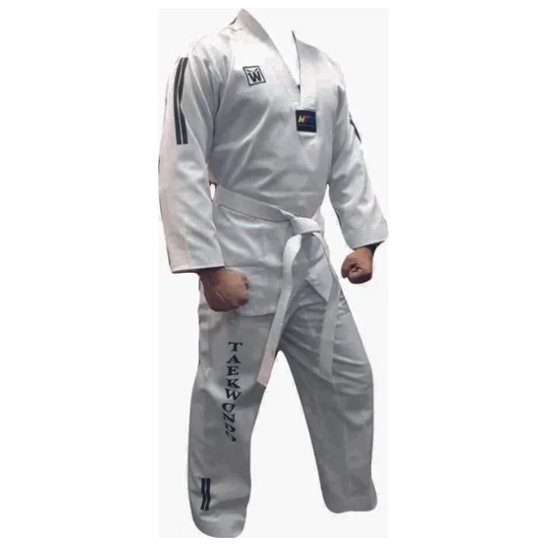 Whiteface Taekwondo Elbisesi & Çocuk Ve Yetişkin Beyaz Yaka - Görsel 3