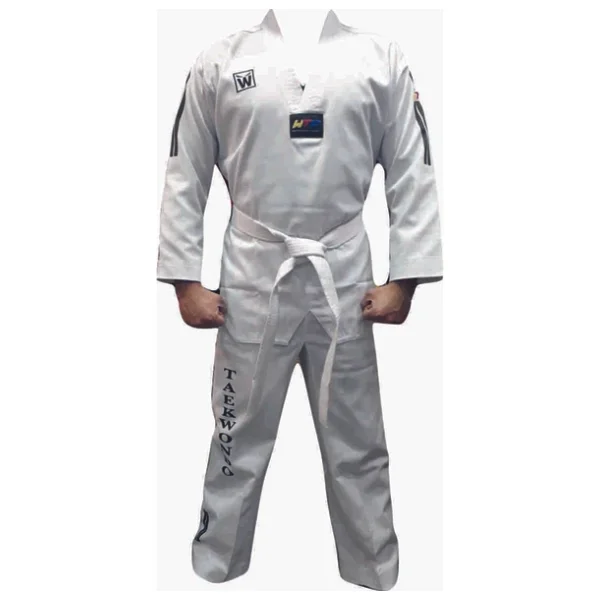 Whiteface Taekwondo Elbisesi & Çocuk Ve Yetişkin Beyaz Yaka - Görsel 2