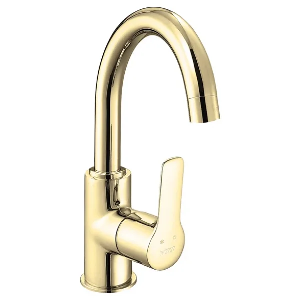 E.C.A. Luna 102808953 Altın Kuğu Lavabo Bataryası - Görsel 8