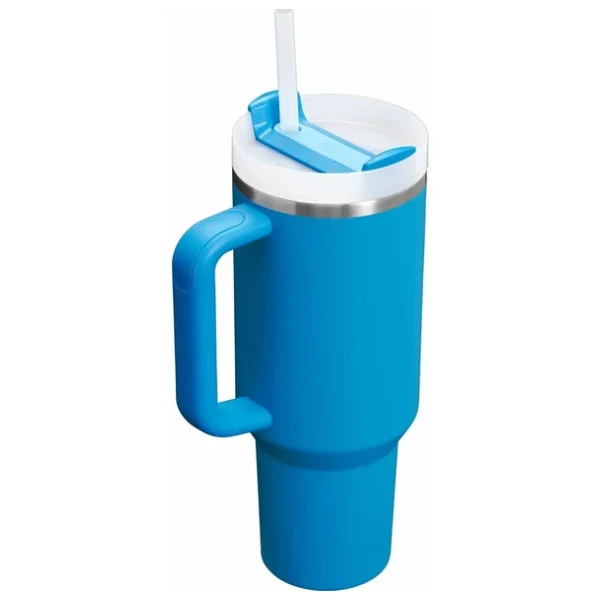 Stanley Quencher Azur Mavisi 1.18 Lt Pipetli Termos Bardak - Görsel 2