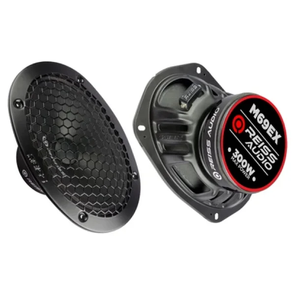 Reiss Audio Rs-M69ex 300 W 16x24 Cm Midrange Oto Hoparlör - Görsel 5