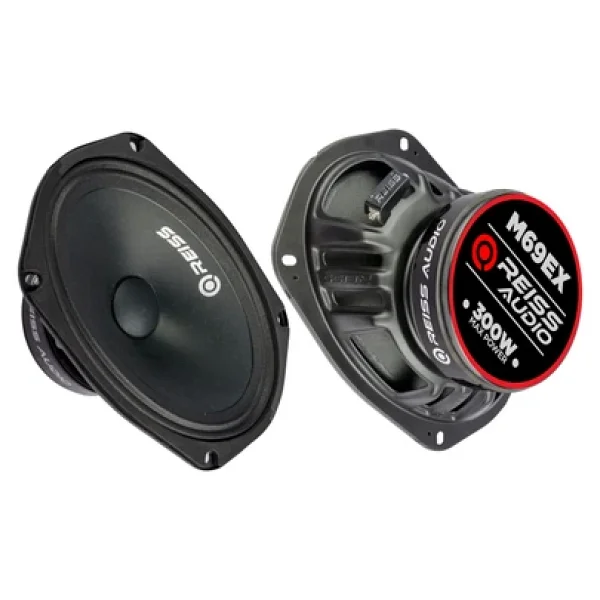 Reiss Audio Rs-M69ex 300 W 16x24 Cm Midrange Oto Hoparlör - Görsel 4
