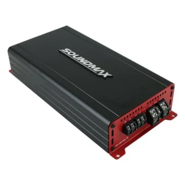 Soundmax Sx-Lm1200.1 Mono Amfi Siyah Bas Amfisi 1ohm 1200rms- 2 Ohm 880rms-4ohm 600rms-Bas Kontrollü - Görsel 7