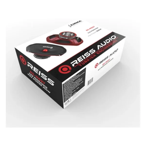 Reiss Audio Rs-M69y 250 W 16x24 Cm Oval Midrange Oto Hoparlör - Görsel 5