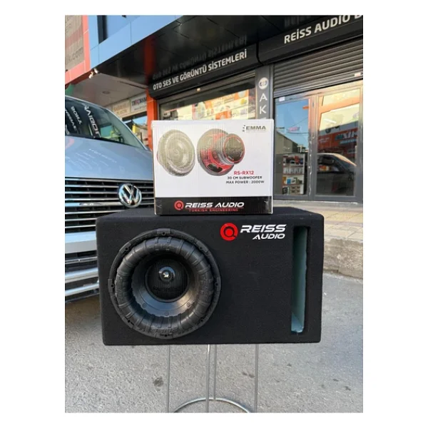 Reiss Audio Rs-Rx12 2000 W 30 Cm Kabinli Subwoofer Oto Hoparlör - Görsel 4