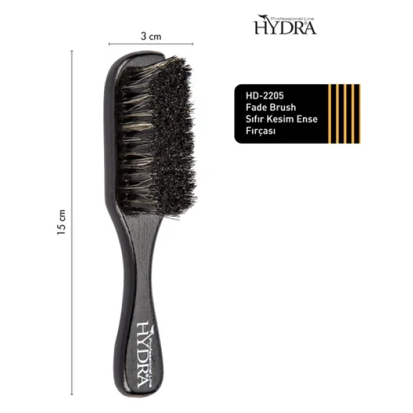 Hydra 2205 Fade Brush Sıfır Kesim Ense Fırçası - Görsel 3