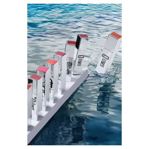 Flormar Shine Kiss Me More 008 Long Story Likit Ruj - Görsel 8