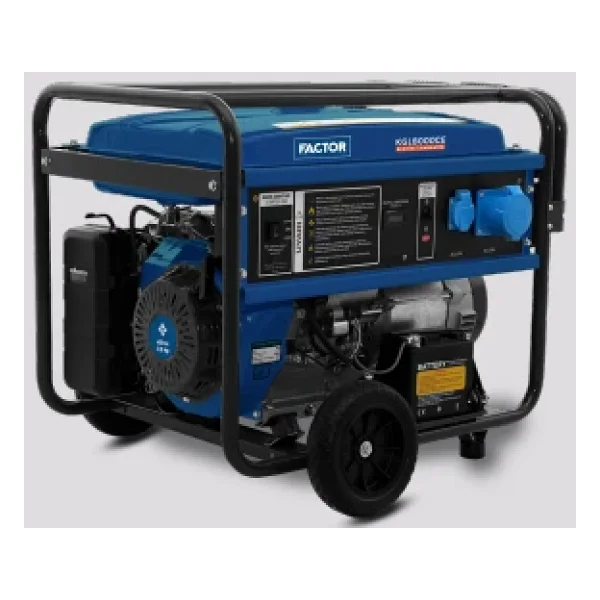 Factor Kgl8000ce 8.1 Kva İpli/Marşlı Benzinli Jeneratör - Görsel 4