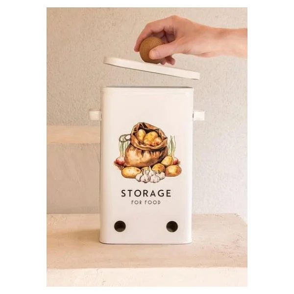 The Mia Storage 13x20x32 Cm Patates Soğan Saklama Kabı - Görsel 5