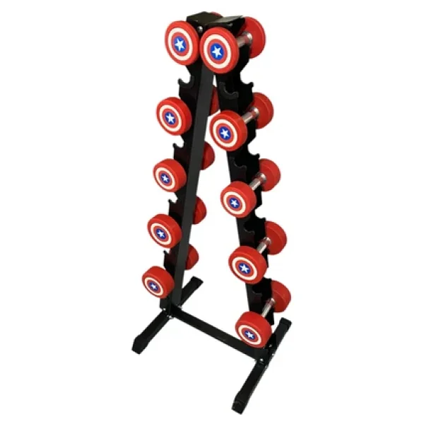 Dambıl Standı 10 Kademeli Set Dambıl Rack Stand Sehpas (Ağırlıksız) - Görsel 6