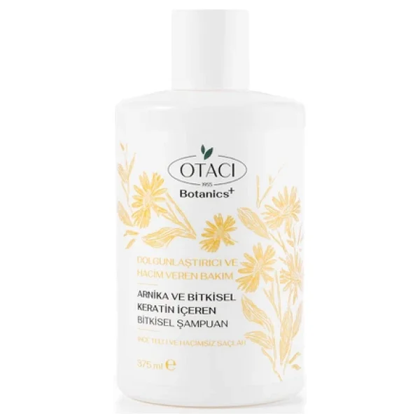 Otacı Botanics+ Arnika Ve Bitkisel Keratin İçeren 375 Ml Dolgunluk Ve Hacim Veren Şampuan - Görsel 4