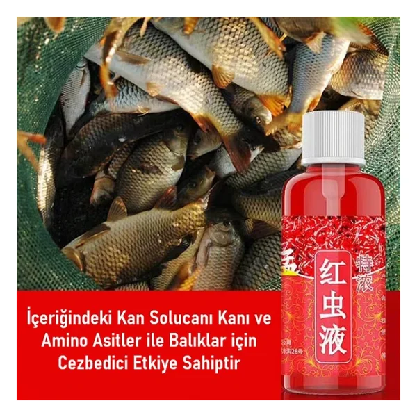 Valkyrie Balık Çekici Aroma 60 Ml Sıvı Attractor Güçlü Yem Katkısı Yem Güçlendirici - Görsel 8
