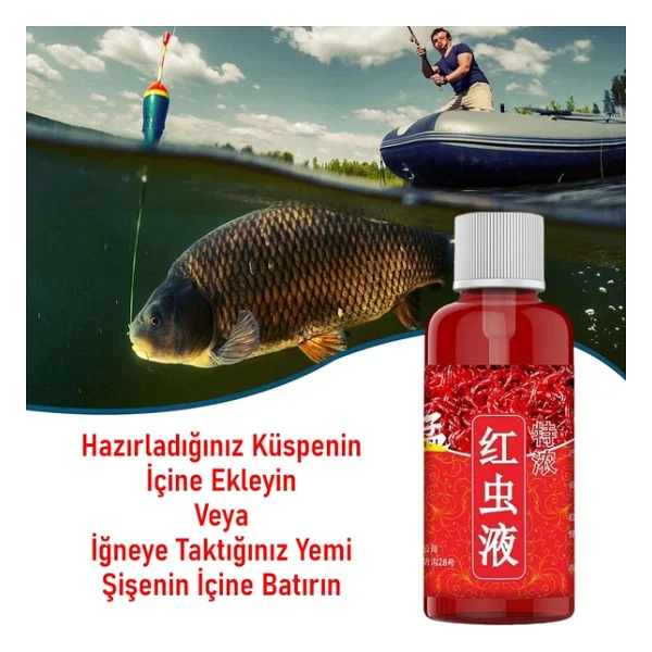 Valkyrie Balık Çekici Aroma 60 Ml Sıvı Attractor Güçlü Yem Katkısı Yem Güçlendirici - Görsel 6