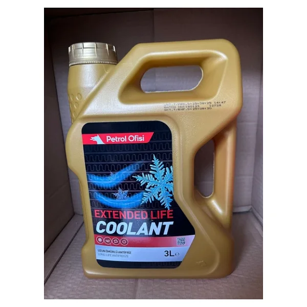 Petrol Ofisi Coolant Kırmızı Antifriz 3 L 2025 Ağustos - Görsel 3