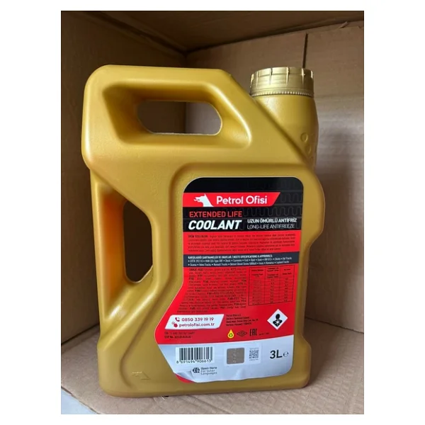 Petrol Ofisi Coolant Kırmızı Antifriz 3 L 2025 Ağustos - Görsel 6