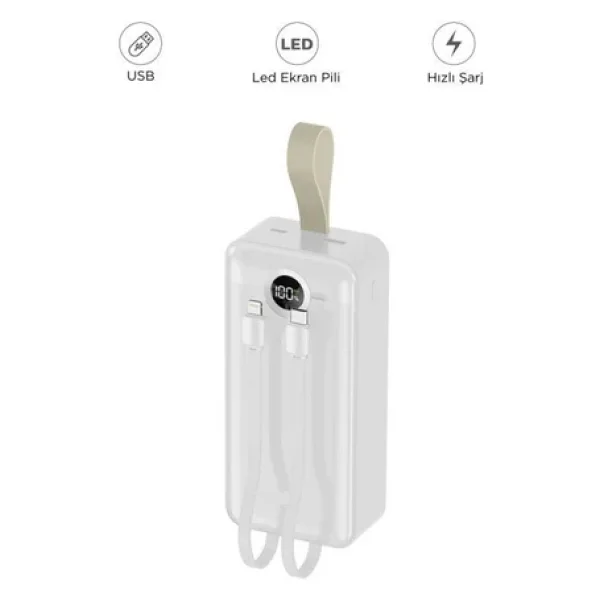 Torima Trm-1035 30000 mAh Hızlı Şarj Powerbank - Görsel 7