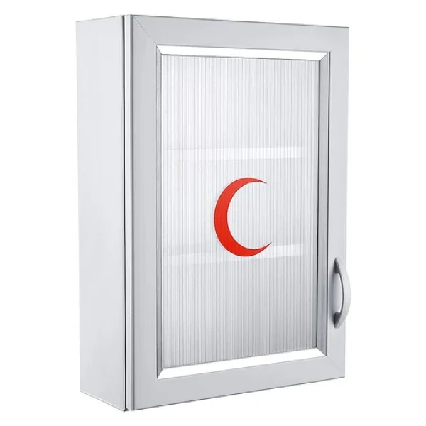 Omnipazar Clk-159 Pvc İlk Yardım Ecza Dolabı 3 Raflı Kapaklı Beyaz - Görsel 3