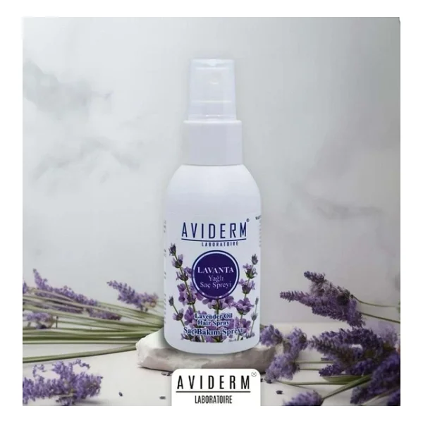 2li Aviderm Lavanta Yağlı Bit Kovucu Saç Spreyi 100 Ml - Görsel 4