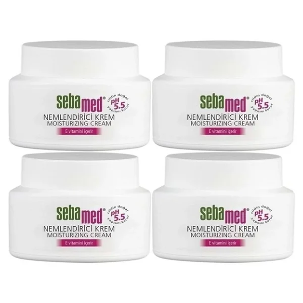 Sebamed Nemlendirici Cilt Bakım Kremi 75ml Günlük Bakım (Yüz - Boyun - Vücut) (4 Lü Set) - Görsel 6