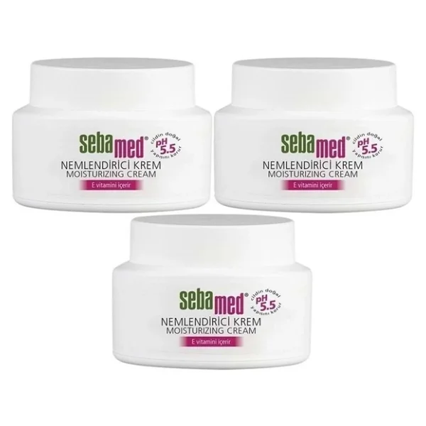 Sebamed Nemlendirici Cilt Bakım Kremi 75ml Günlük Bakım (Yüz - Boyun - Vücut) (3 Lü Set) - Görsel 6