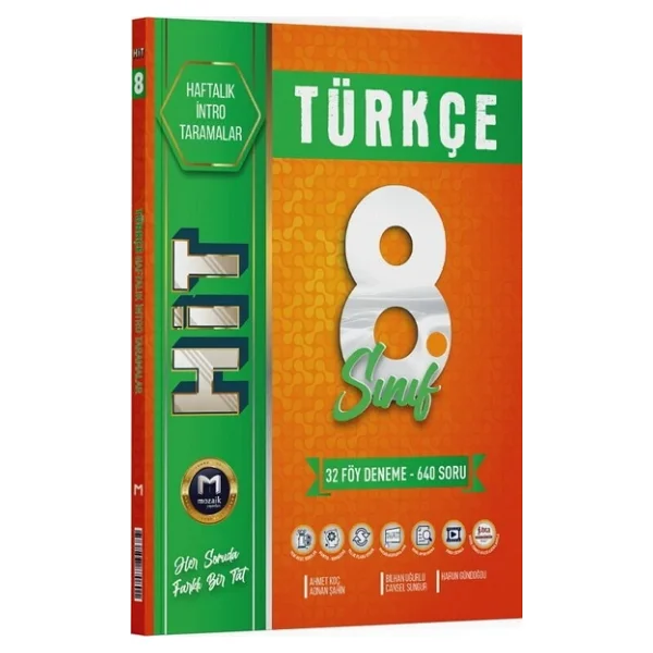 Mozaik Yayınları 8. Sınıf Lgs Türkçe Hit 32'li Deneme - Görsel 4