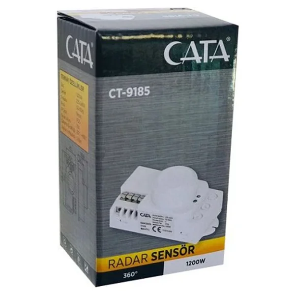 Cata Ct-9185 1200 W 360 Derece Radar Sensör - Görsel 4