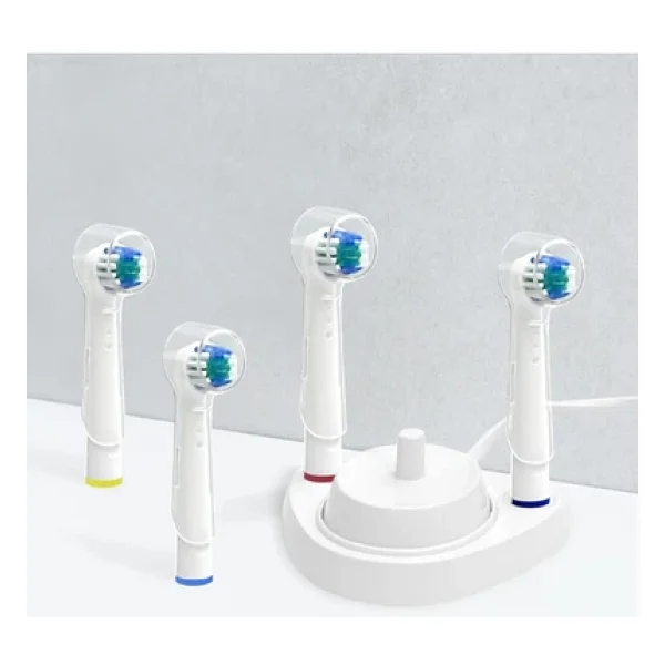 Orident Oral-B Uyumlu Şarjlı Diş Fırçası Ve Elektrikli Diş Fırçası Başlıkları Için Koruma Kapağı 3 Adet - Görsel 8