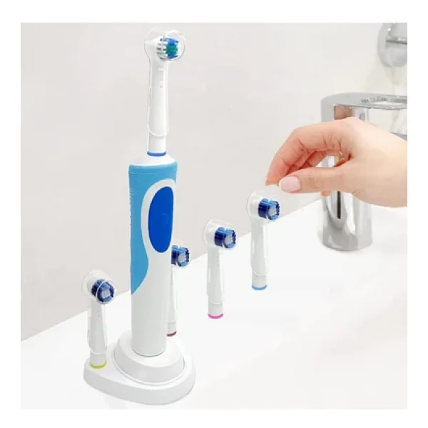 Orident Oral-B Uyumlu Şarjlı Diş Fırçası Ve Elektrikli Diş Fırçası Başlıkları Için Koruma Kapağı - Görsel 5