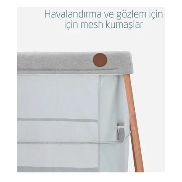 Maxi-Cosi Iris Beyond Grey 2'si 1 Arada Çift Katlı Park Yatak - Görsel 10