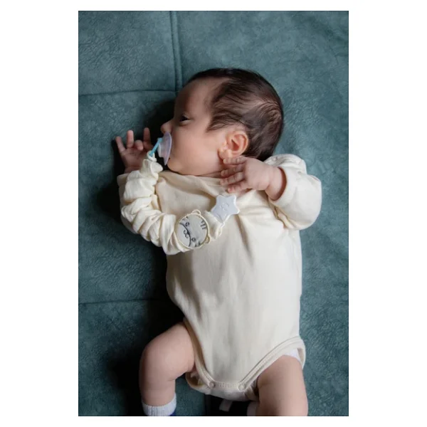Babyjem Bürümcüklü Emzik Askısı Ekru - Görsel 5